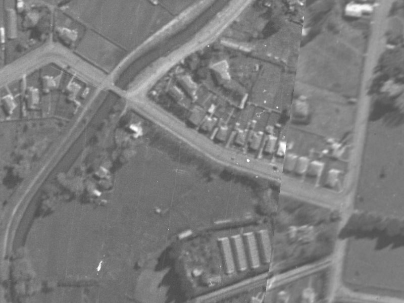 Beckford Road from the air, 1940-1944