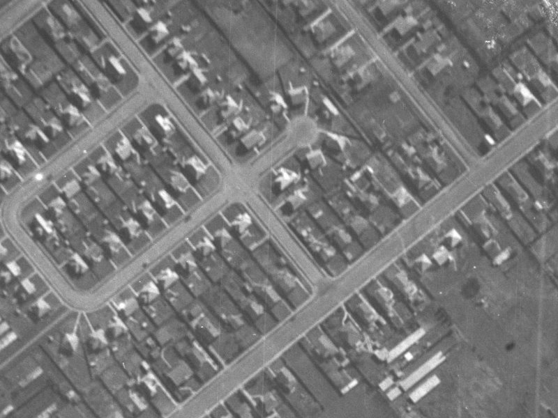 8 Beanland Avenue from the air, 1940-1944