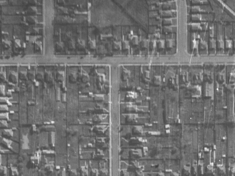 78 Norwood Street from the air, 1940-1944