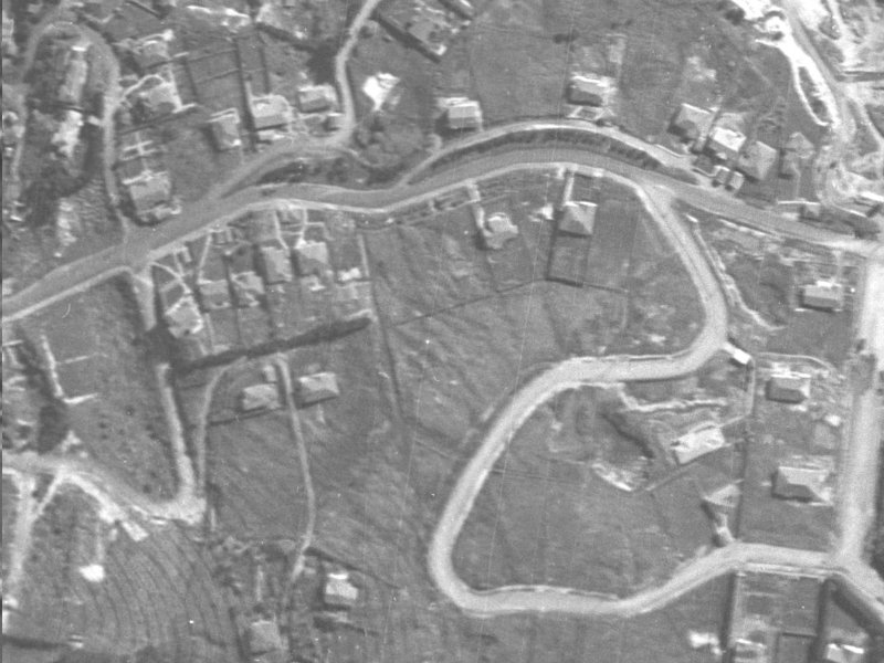 Te Awakura Terrace from the air, 1940-1944