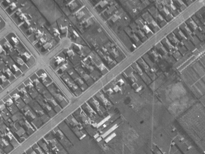 53 Stourbridge Street from the air, 1940-1944