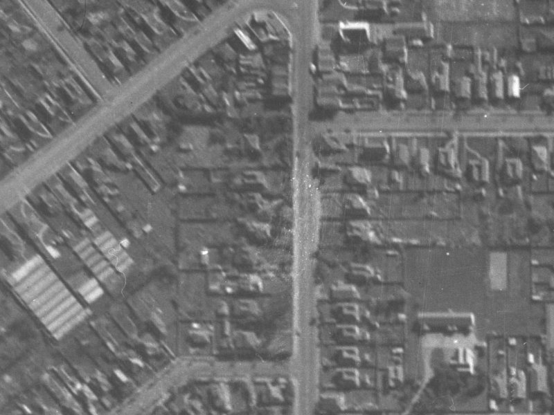 127B Colombo Street from the air, 1940-1944