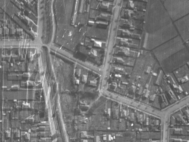 6 Burnbrae Street from the air, 1940-1944
