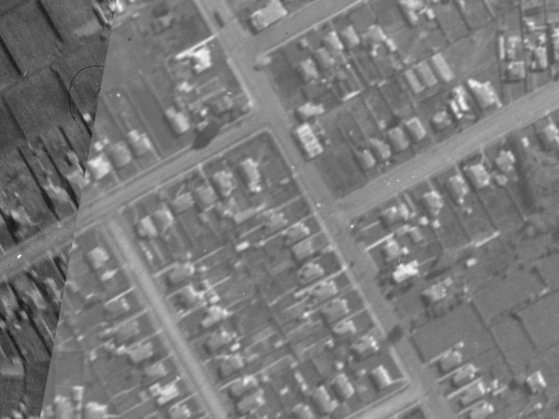 22 Gamblins Road from the air, 1940-1944