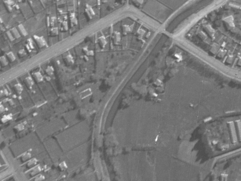 256 Riverlaw Terrace from the air, 1940-1944