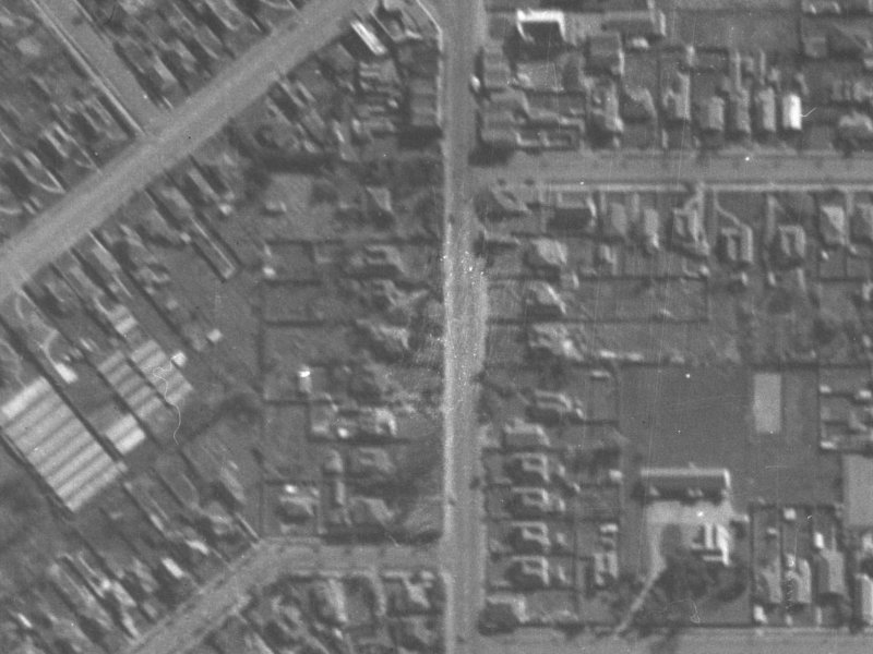 127A Colombo Street from the air, 1940-1944