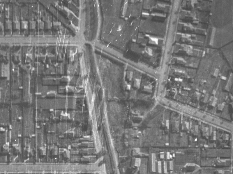 4A Burnbrae Street from the air, 1940-1944