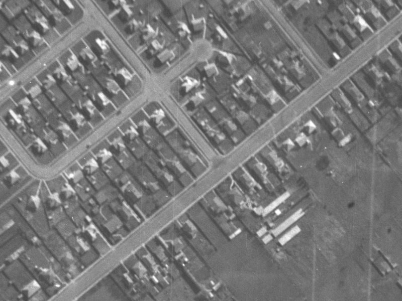 37 Stourbridge Street from the air, 1940-1944