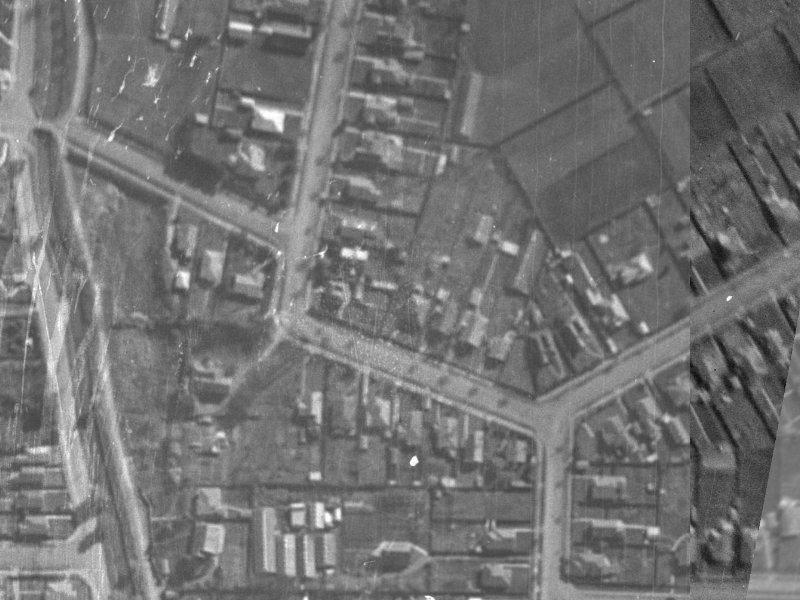 30 St Martins Road from the air, 1940-1944