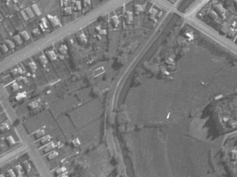 263 Riverlaw Terrace from the air, 1940-1944