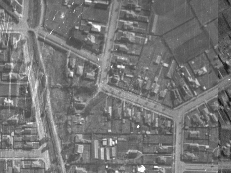 34 Saint Martins Road from the air, 1940-1944