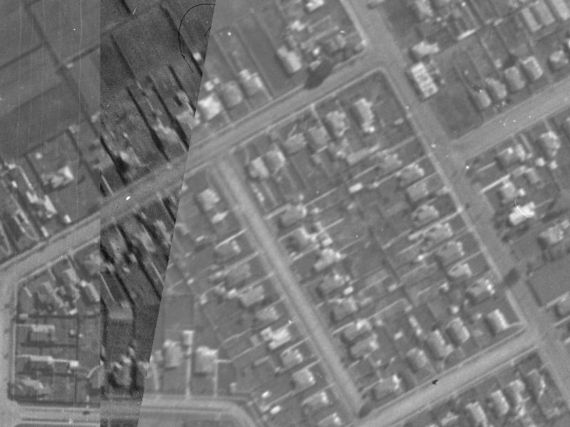 9 Ngaio Street from the air, 1940-1944