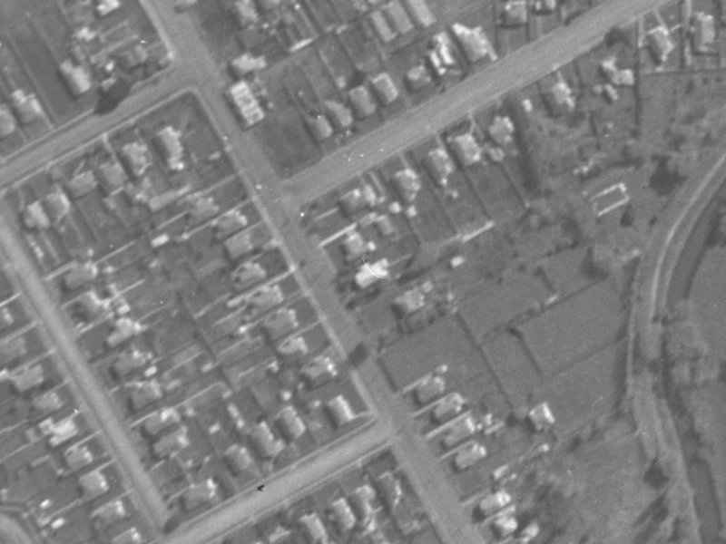 84 Wilsons Road from the air, 1940-1944