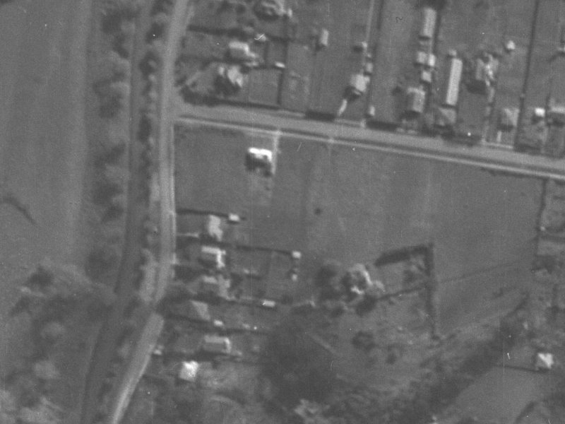 8 Grange Street from the air, 1940-1944