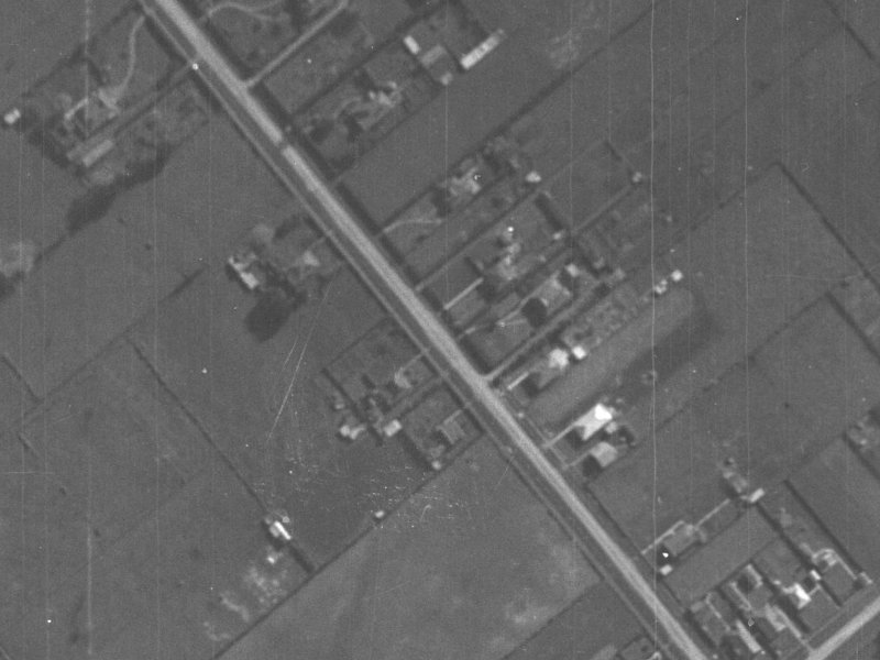 55A Tankerville Road from the air, 1940-1944