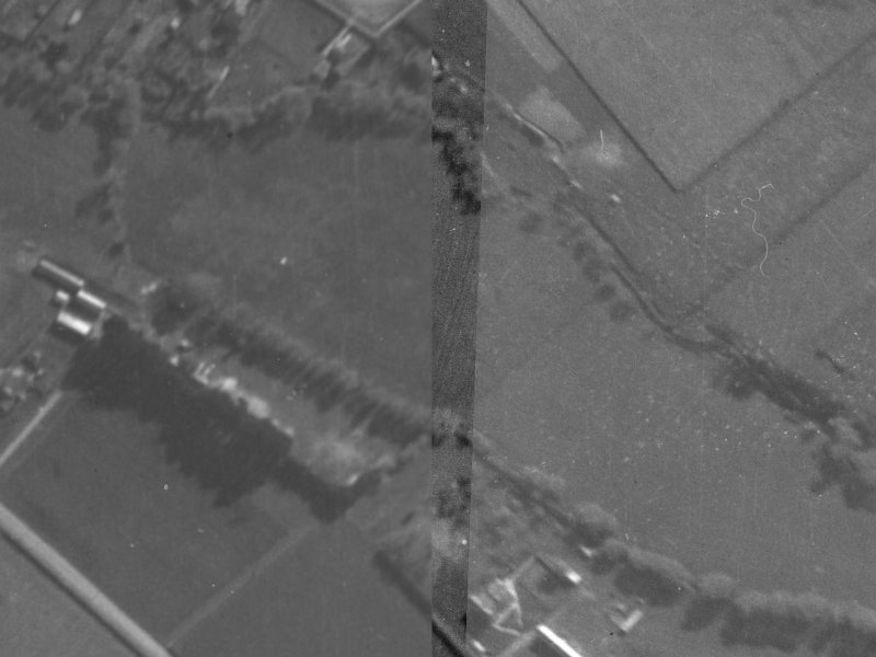 16 Smartlea Street from the air, 1940-1944