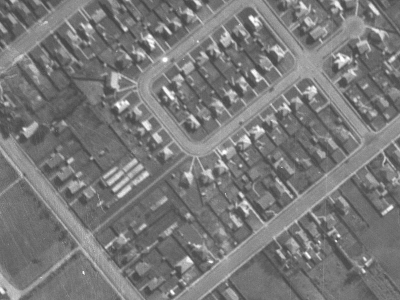 20 Winsor Crescent from the air, 1940-1944