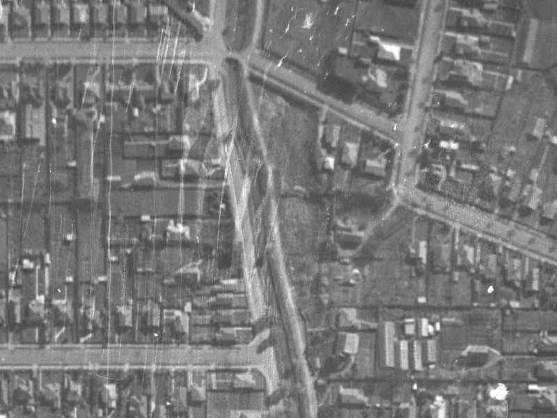 98 Palatine Terrace from the air, 1940-1944