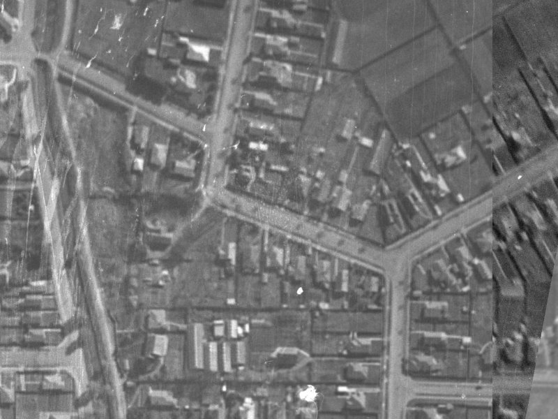 30 Saint Martins Road from the air, 1940-1944