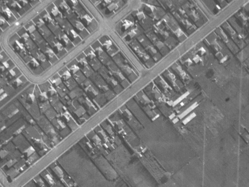 33A Stourbridge Street from the air, 1940-1944