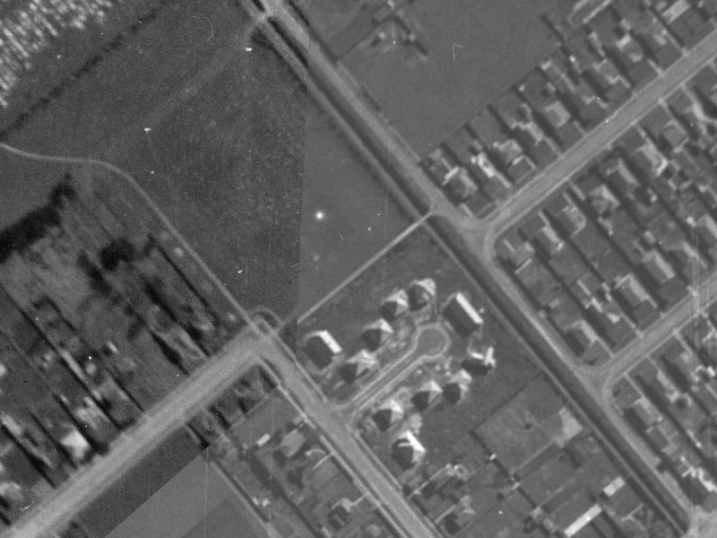5 Bard Street from the air, 1940-1944