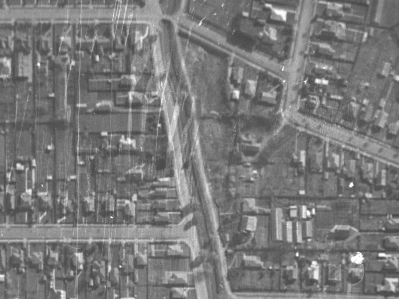 96 Palatine Terrace from the air, 1940-1944