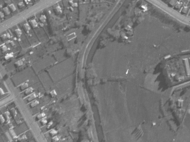 269 Fifield Terrace from the air, 1940-1944