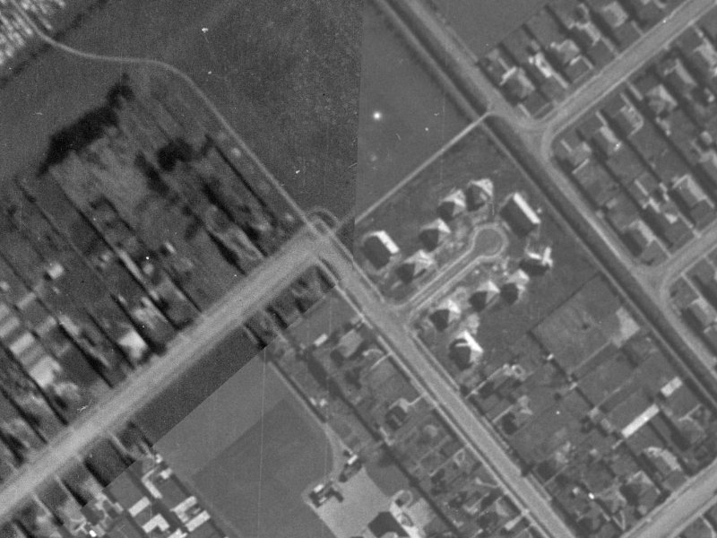 61-69 Studholme Street from the air, 1940-1944
