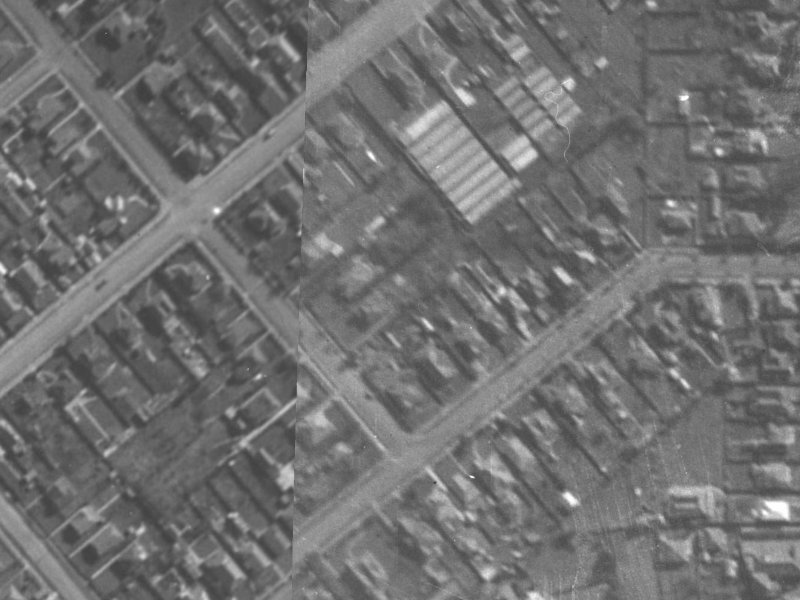 37 Aylmer Street from the air, 1940-1944