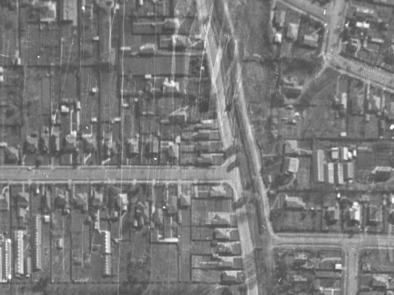119A Fisher Avenue from the air, 1940-1944