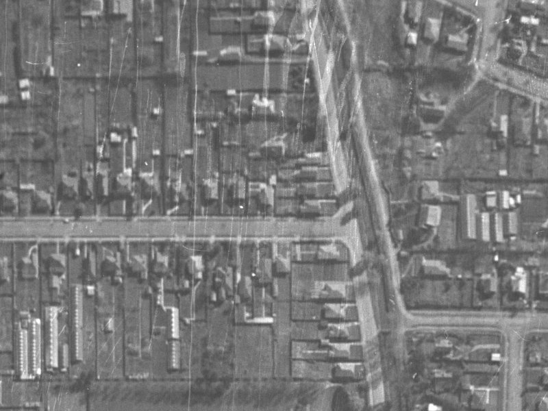 145 Fisher Avenue from the air, 1940-1944