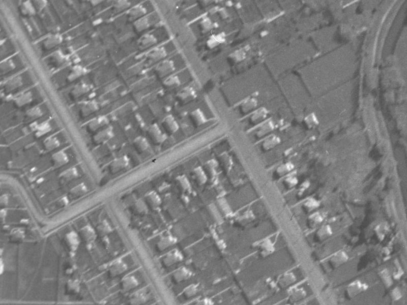 48-50 Koromiko Street from the air, 1940-1944