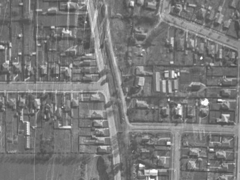 86 Palatine Terrace from the air, 1940-1944