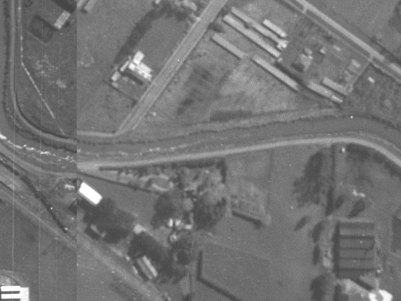 206 Cumnor Terrace from the air, 1940-1944