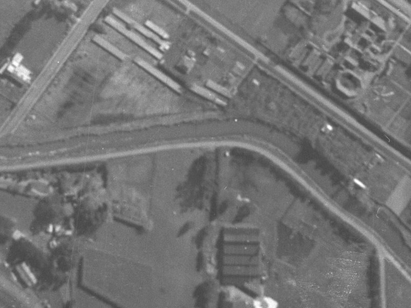 217 Cumnor Terrace from the air, 1940-1944