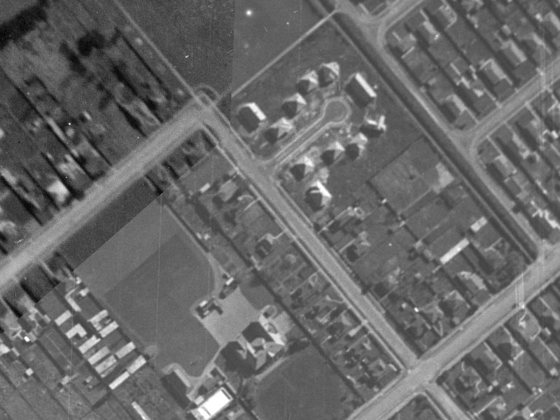 70 Studholme Street from the air, 1940-1944