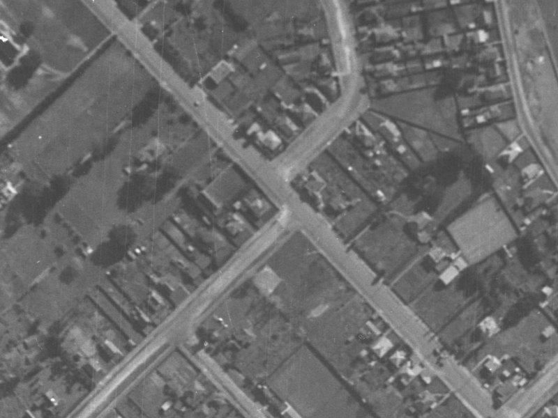 2 Taupata Street from the air, 1940-1944