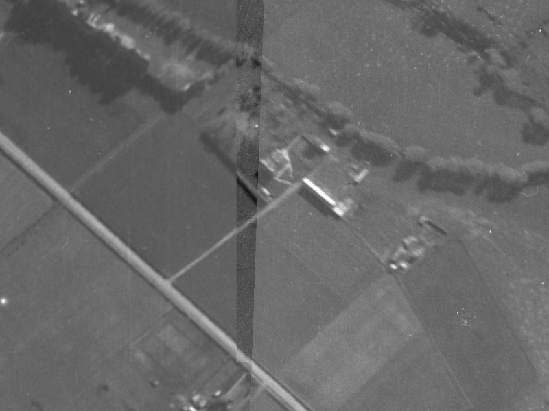 59 McBeath Avenue from the air, 1940-1944