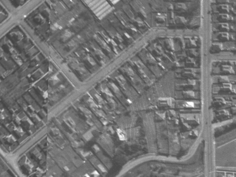 28 Aylmer Street from the air, 1940-1944