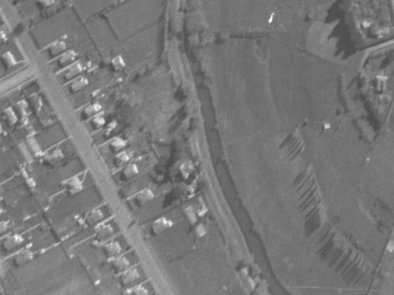 291 Riverlaw Terrace from the air, 1940-1944