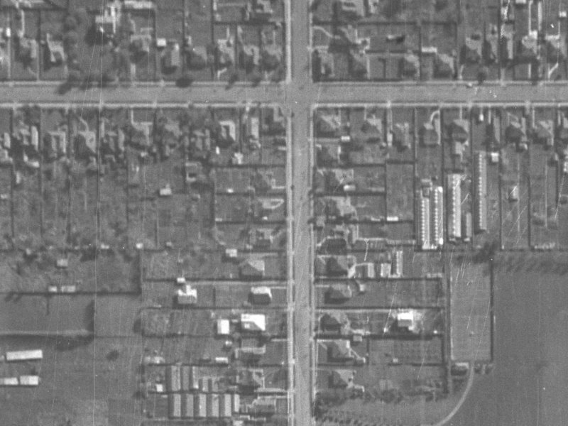 49 Norwood Street from the air, 1940-1944