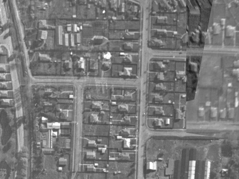 5 Saint Martins Road from the air, 1940-1944