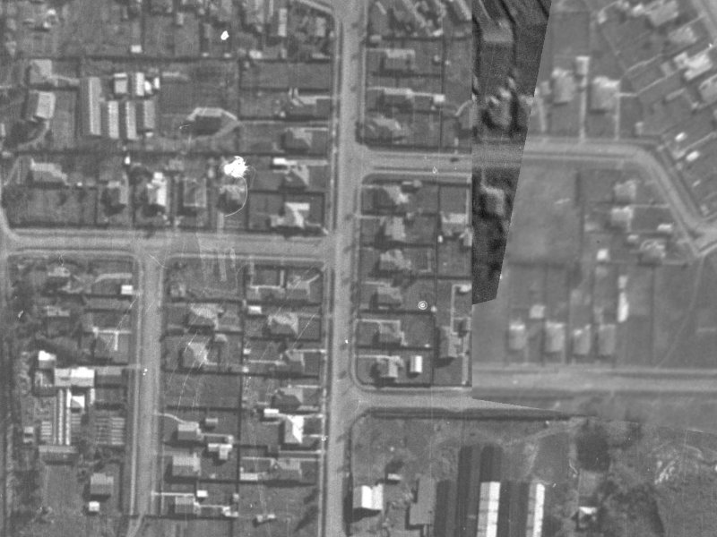 6 St Martins Road from the air, 1940-1944