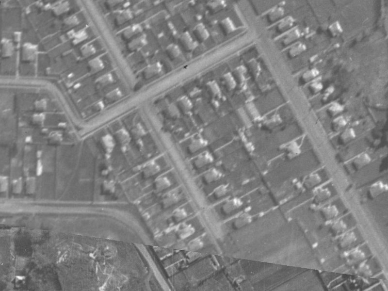 47 Ngaio Street from the air, 1940-1944