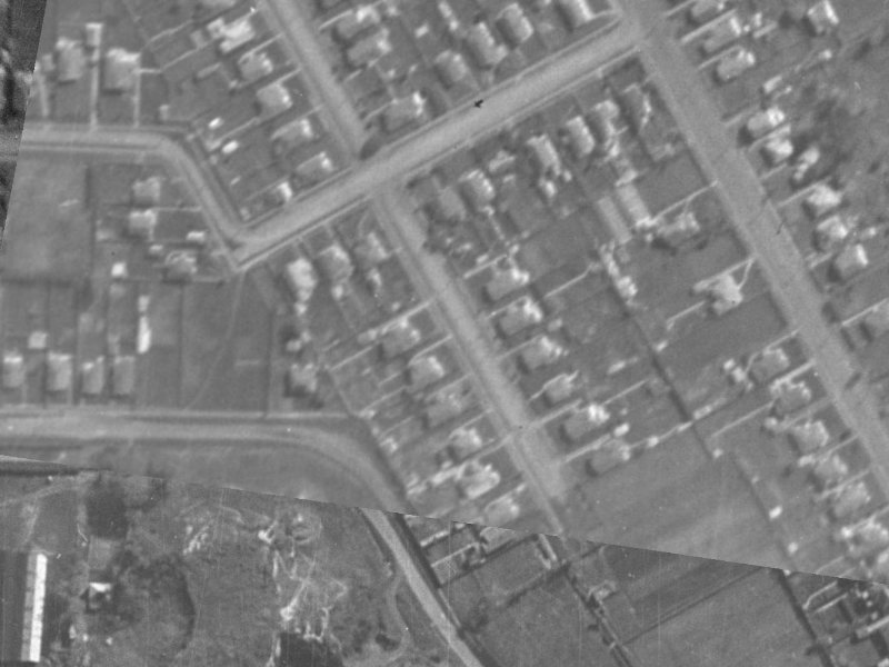 42 Ngaio Street from the air, 1940-1944