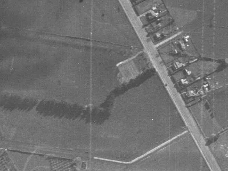 Prisk Place from the air, 1940-1944