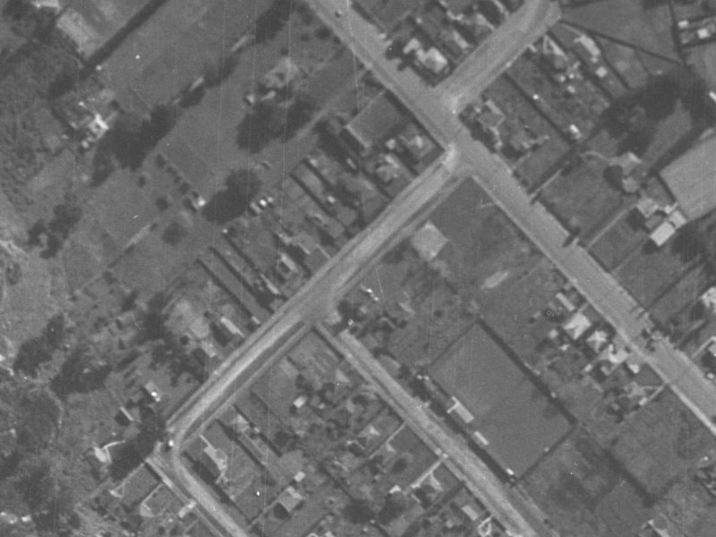 9 Taupata Street from the air, 1940-1944