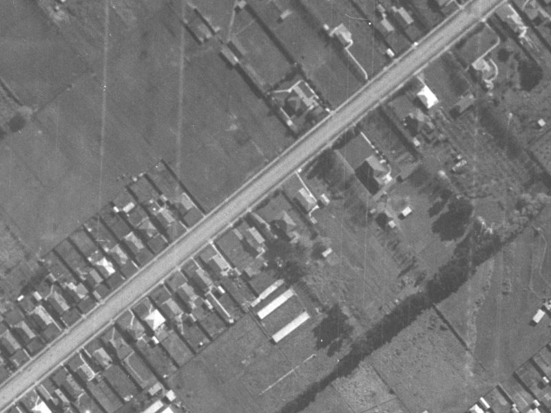 46 Frankleigh Street from the air, 1940-1944