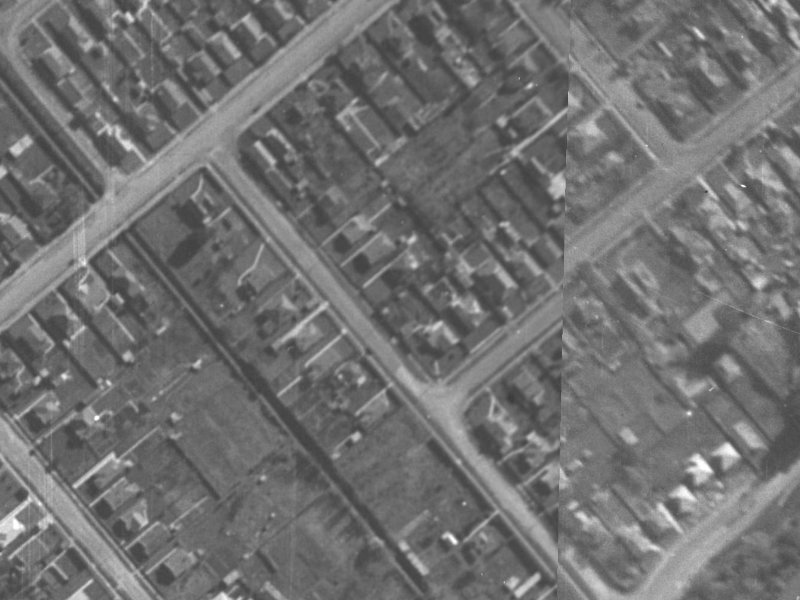 28 Young Street from the air, 1940-1944