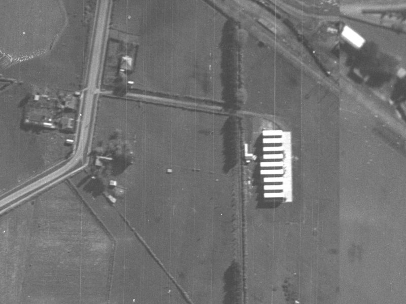 8 Foundry Drive from the air, 1940-1944